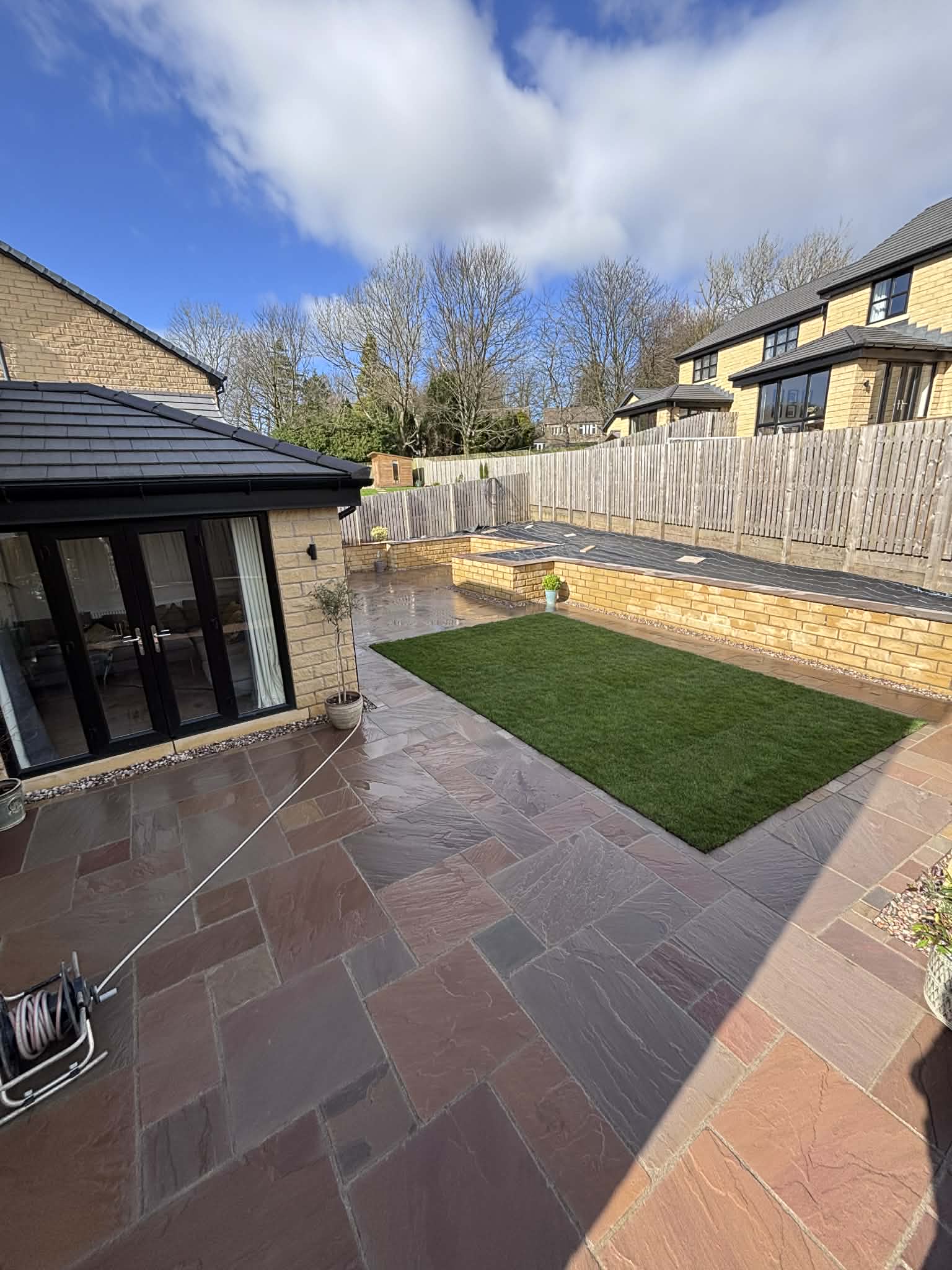 Beautiful Indian Stone Patio