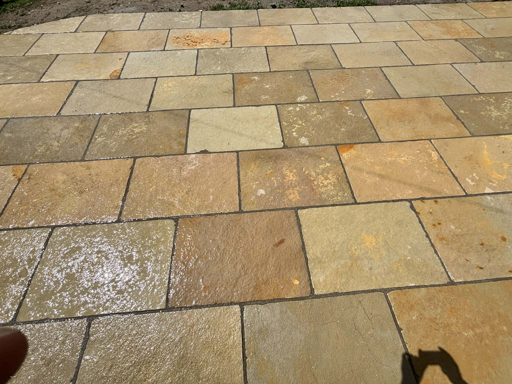 Natural Stone Patio Colne